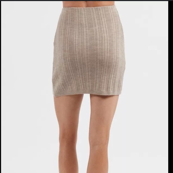 NWT ATM Anthony Thomas Melillo Merino Wool Skirt - Picture 9 of 9